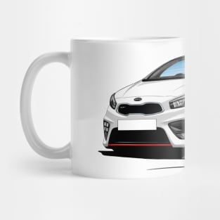 Kia Pro Ceed GT White Mug